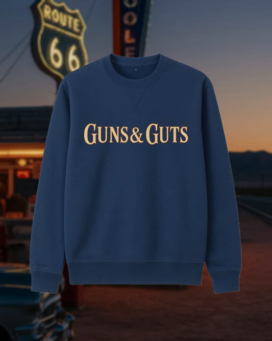 GUNS & GUTS Oversized Sweatshirt