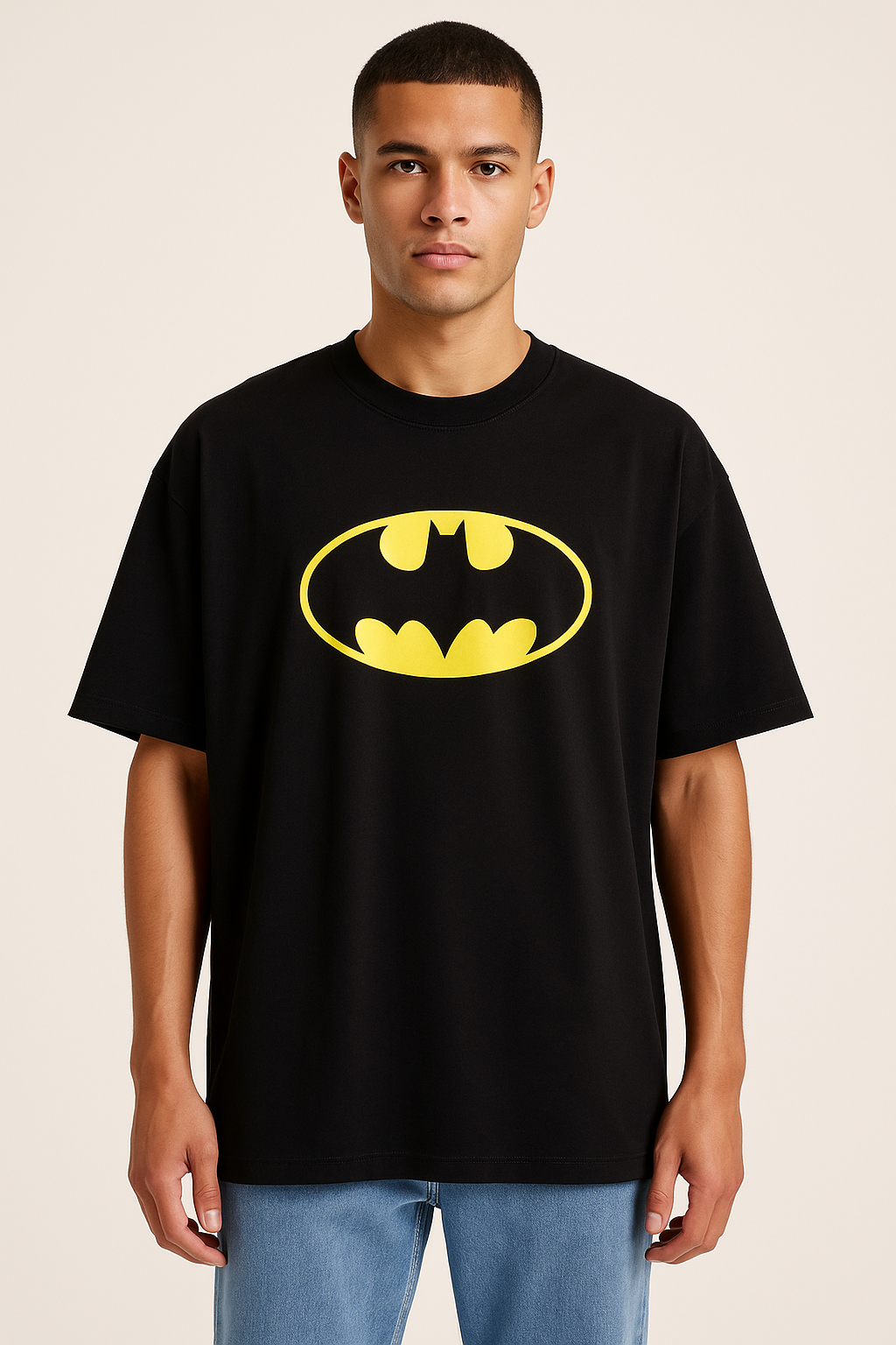 Batman Fandom Minimal OversizedTee