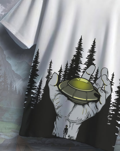 Explore the Unknown- UFO Forest Tee