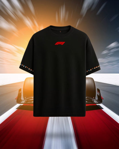 F1 Lightning Speed Oversized Tee - The Race to Victory