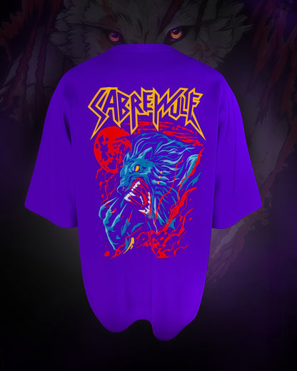 Sabre Wolf Oversized Tee