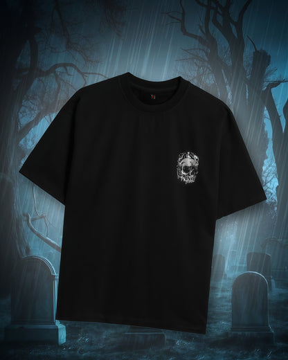 Graveyard Brew – Skeleton with Coffee Tee