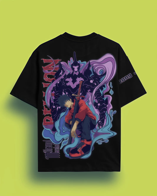 Sung Jin-woo – Shadow Monarch Oversized Tee