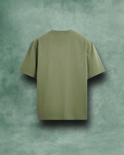 Kommarthi essentials-Urban Earth Olive Oversized Tee