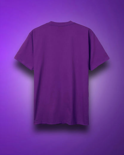 Kommarthi Essentials-Royal Purple Oversized Tee