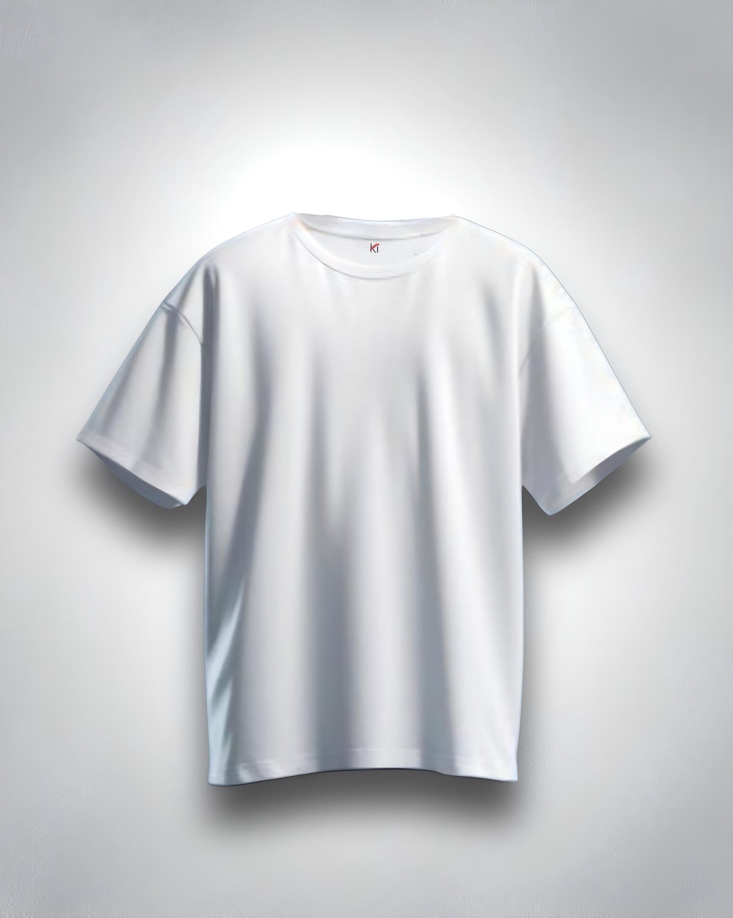 Kommarthi Essentials-White Oversized Tee