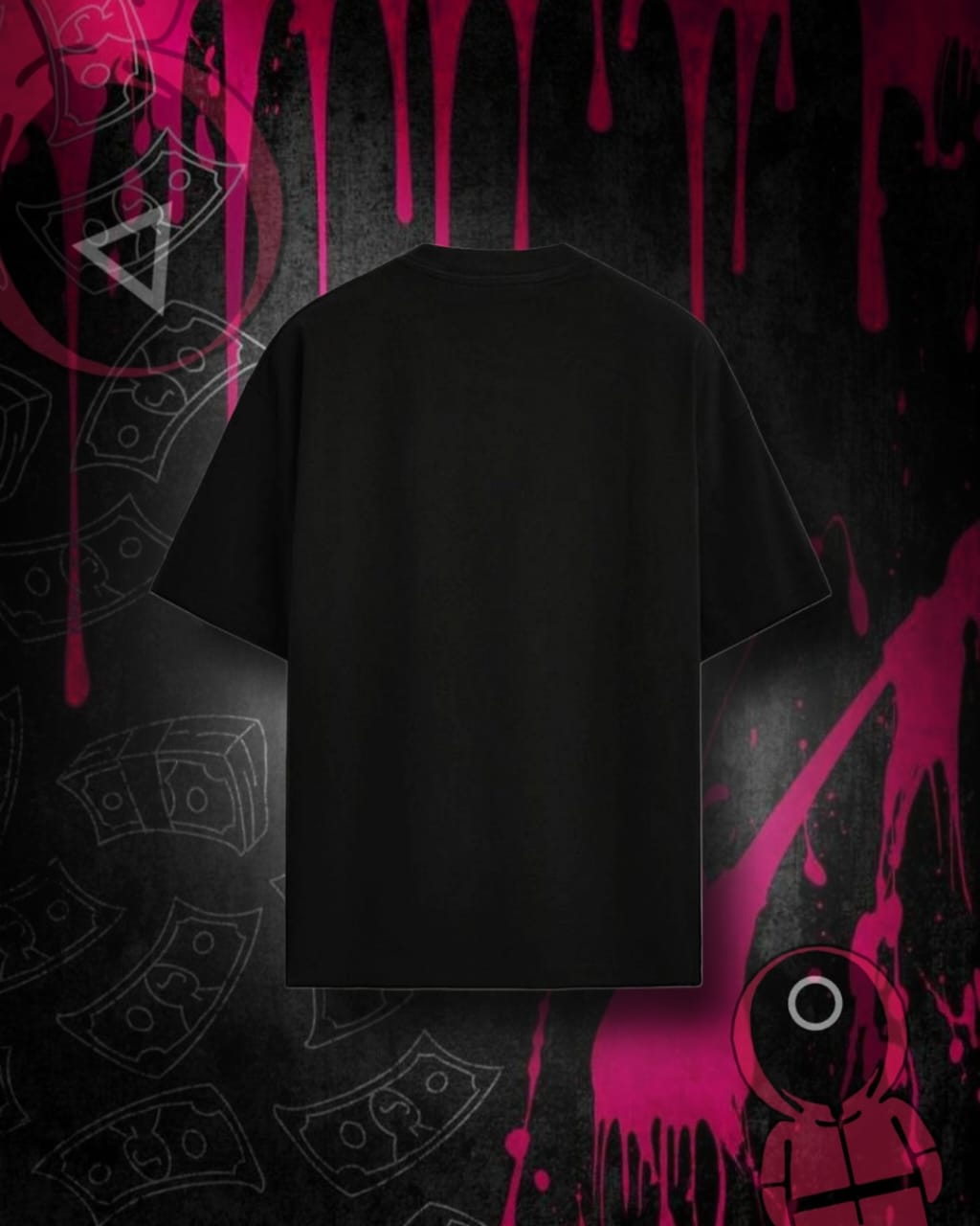 Squid Game Fandom Minimal Oversized Tee