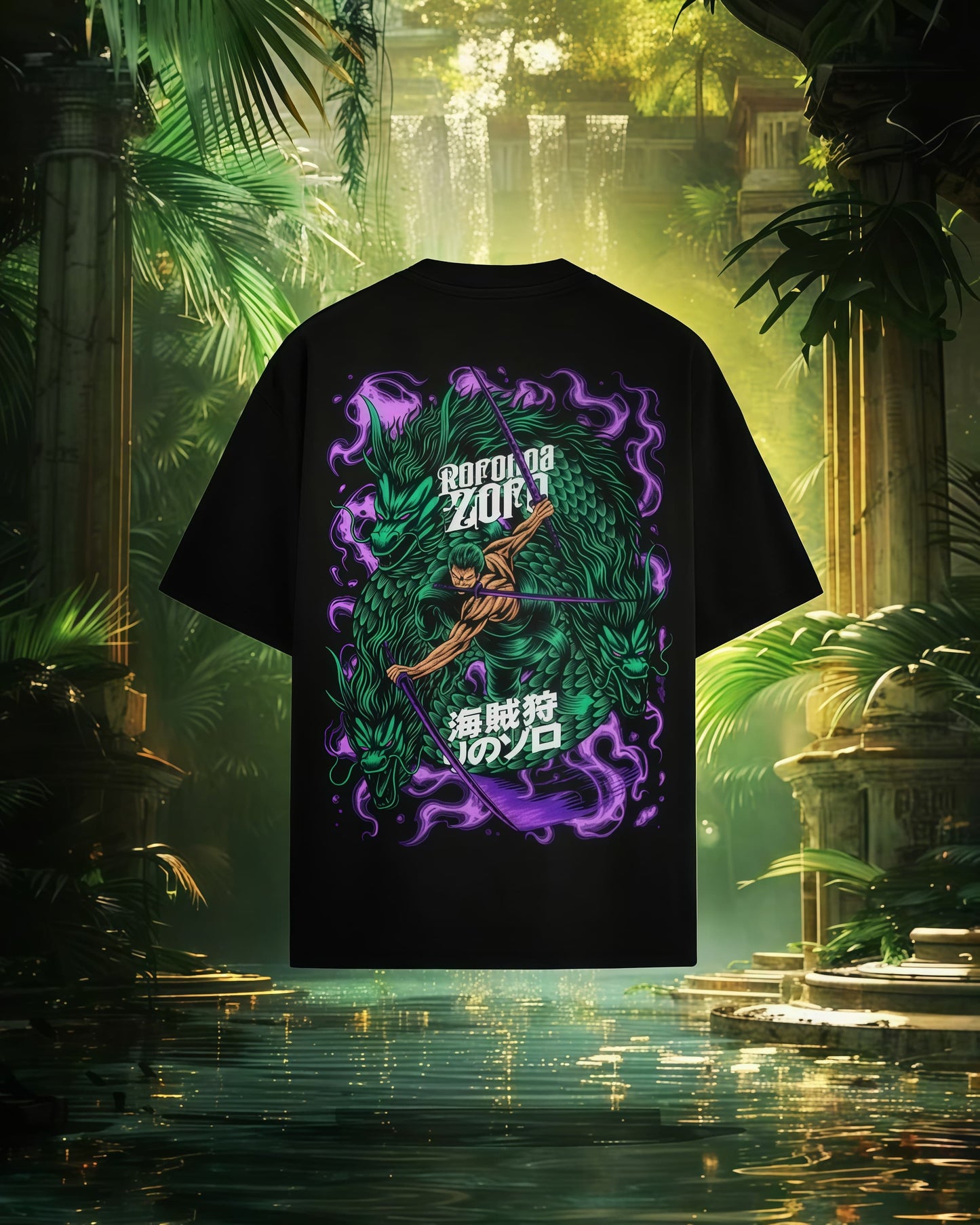 Zoro Dragon Spirit Oversized Tee