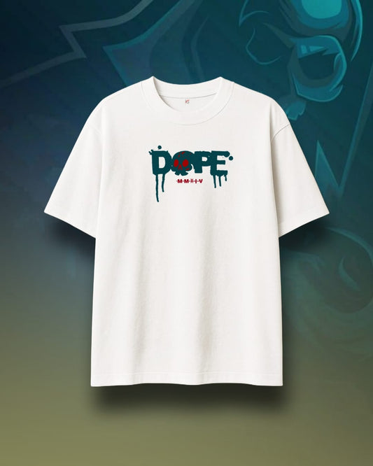 Dope Oversized Tee – White