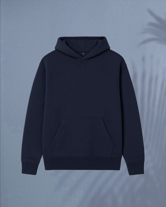 Kommarthi Essentials- Navy Blue Hoodie