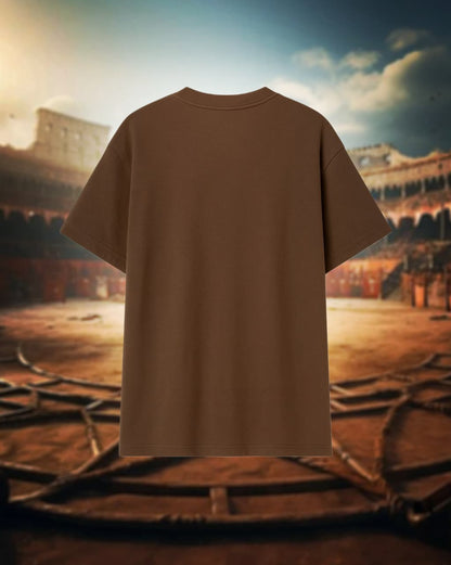 Life is a Game Oversized Tee – Brown
