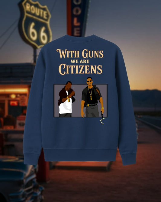 GUNS & GUTS Oversized Sweatshirt