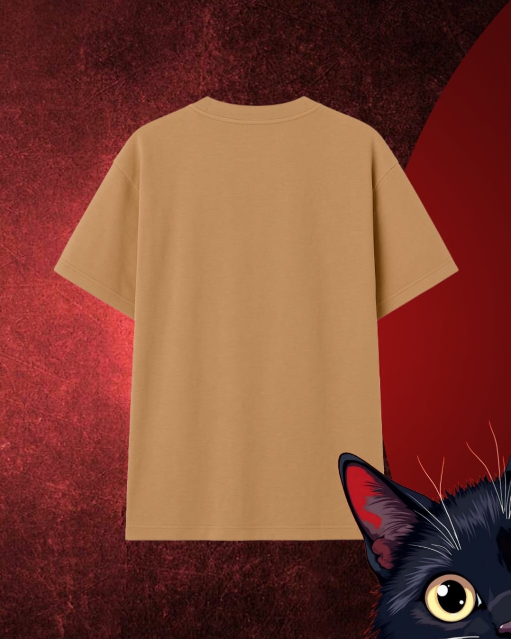 WHAT? Cat Oversized Tee
