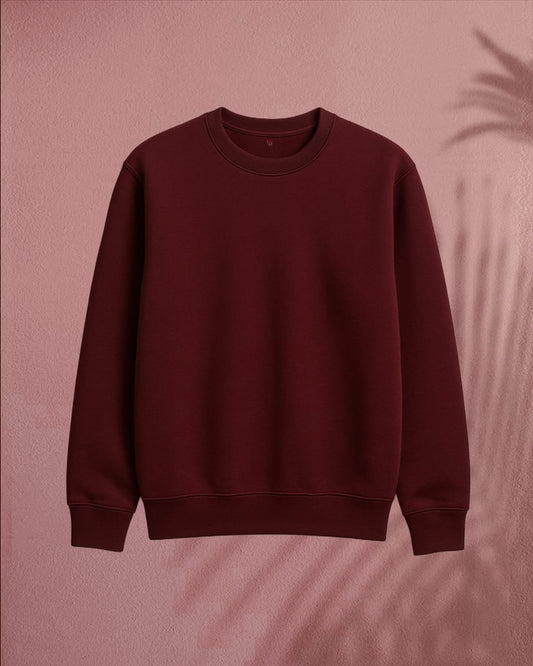 Kommarthi Essentials Wine Sweatshirt