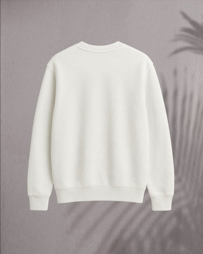 Kommarthi Essentials White Sweatshirt