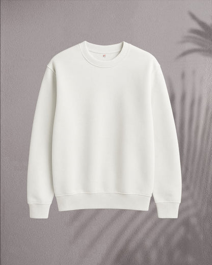 Kommarthi Essentials White Sweatshirt