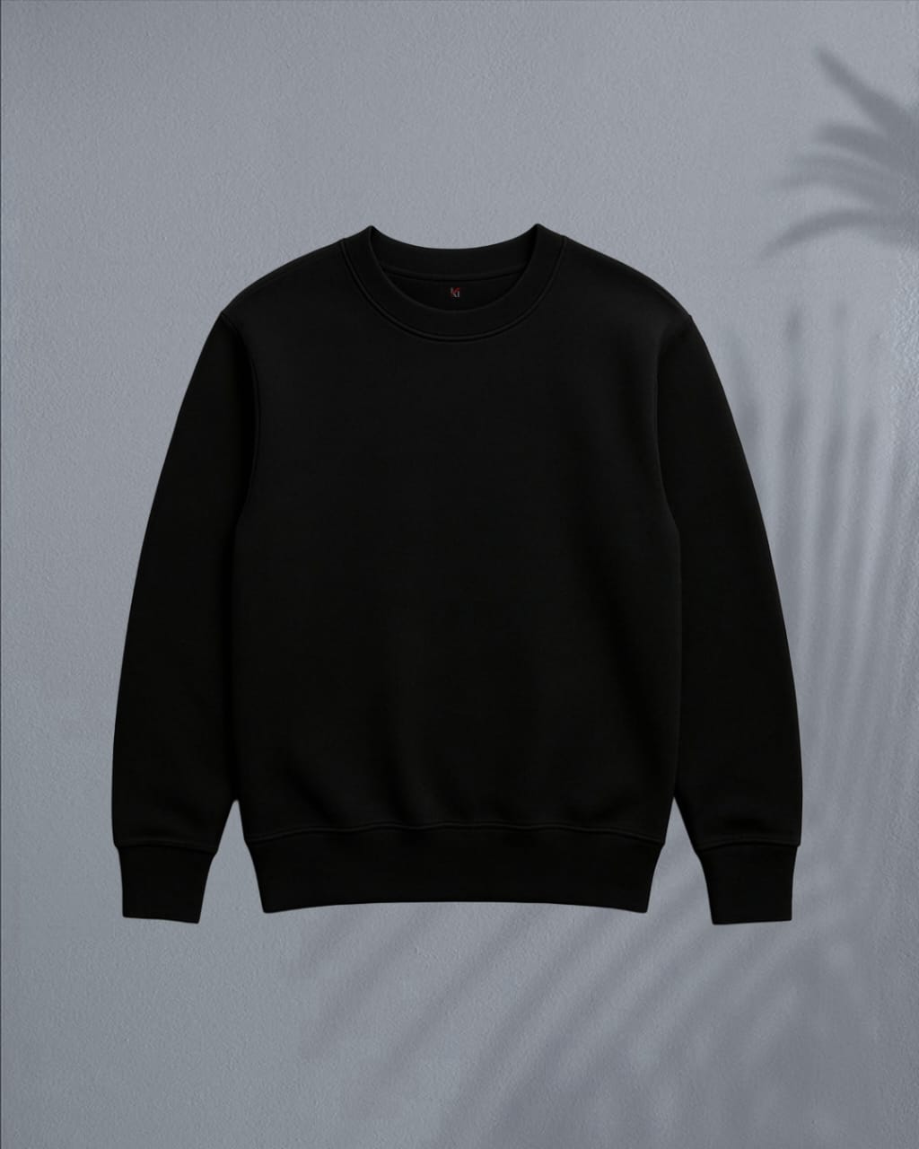 Kommarthi Essentials Black Sweatshirt