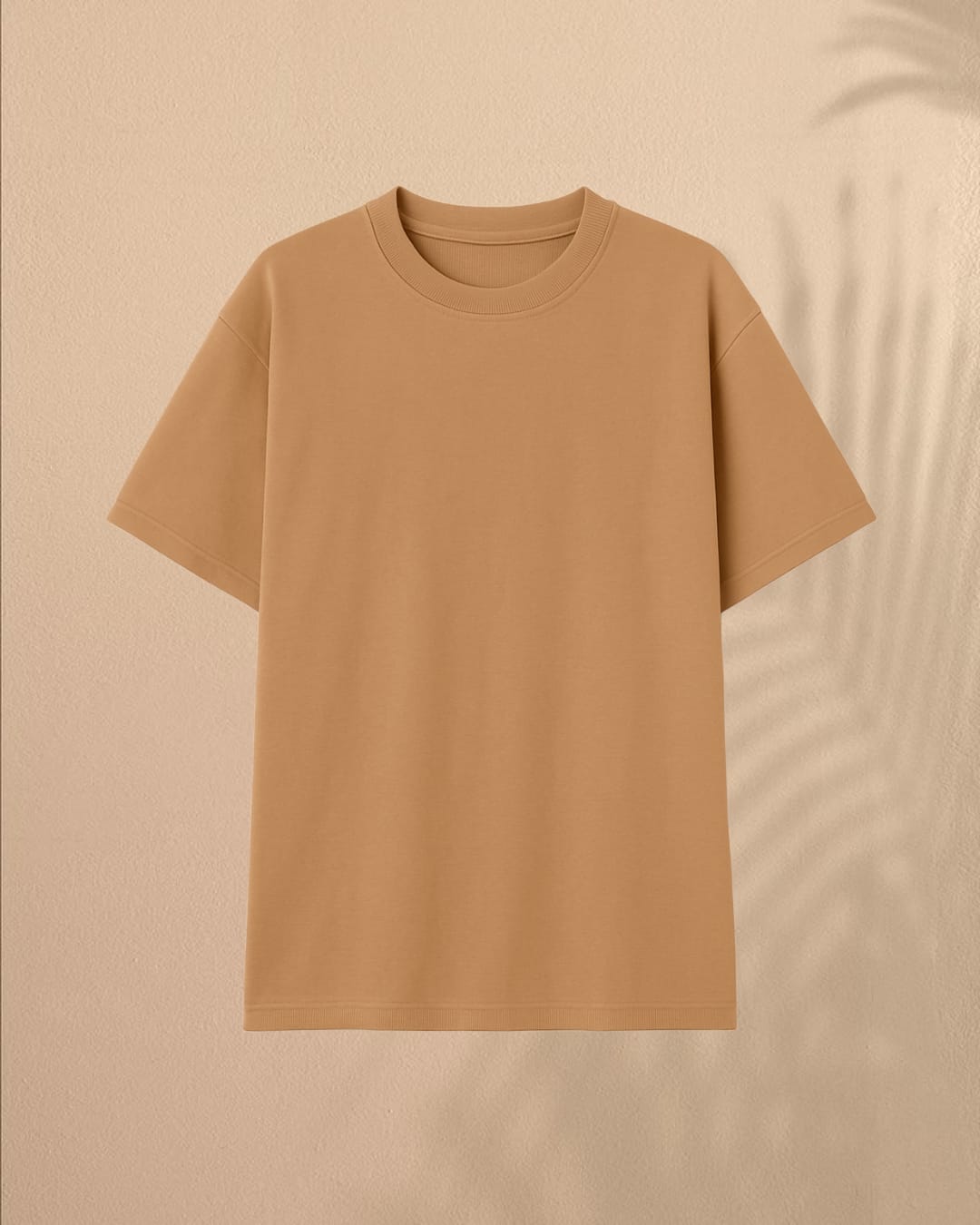 Kommarthi Essentials-Caramel Oversized Tee