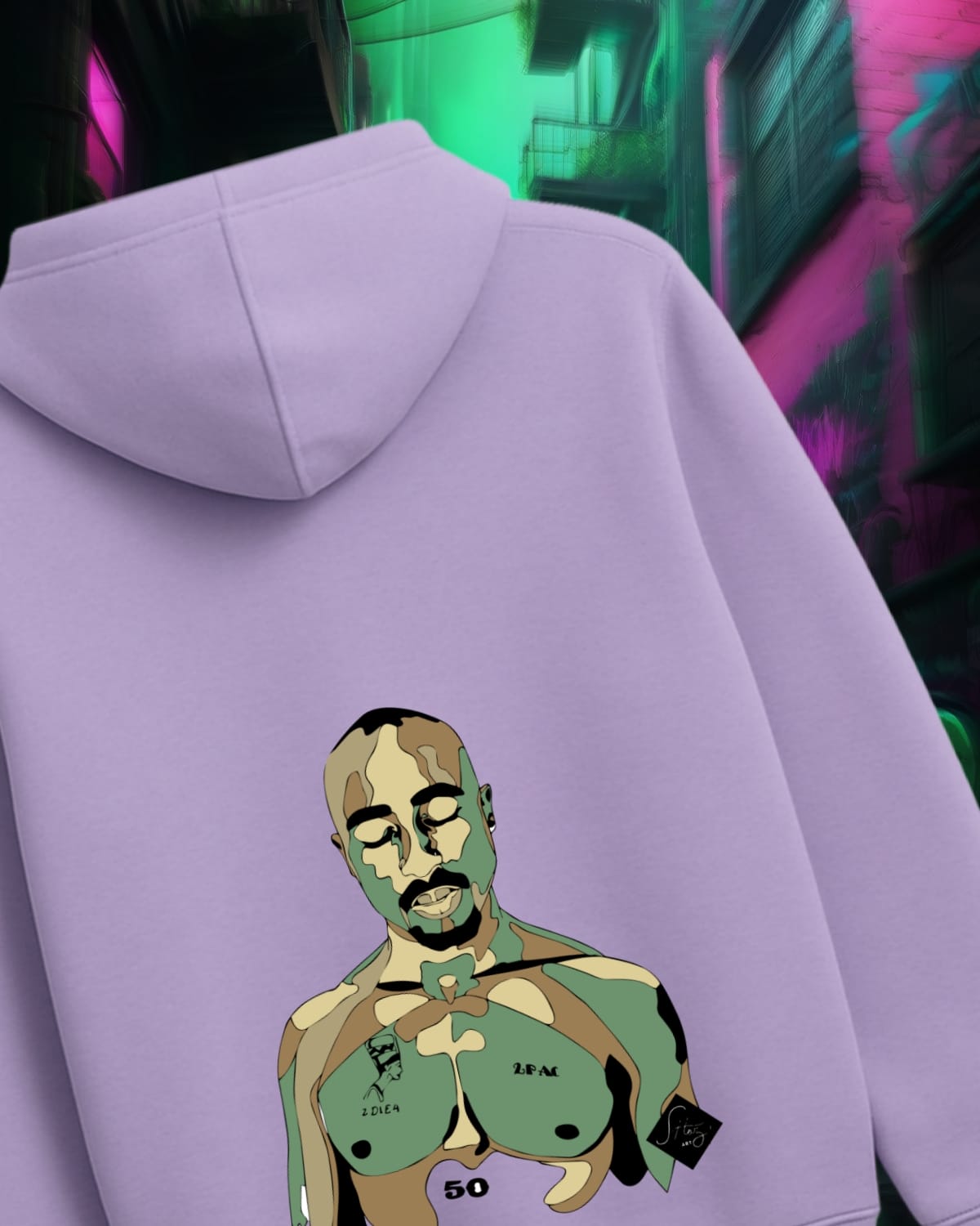 Legacy Lives On – Tupac Tribute Hoodie