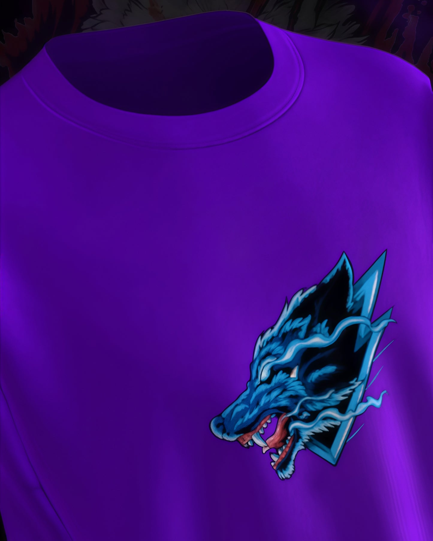 Sabre Wolf Oversized Tee