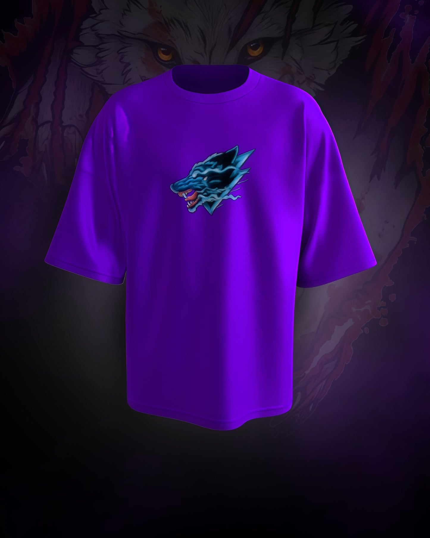Sabre Wolf Oversized Tee